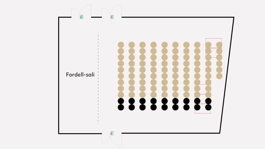Fordell- Hall floor plan